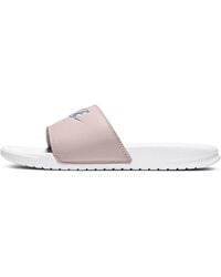 Nike - (Wmns) Benassi Jdi Slides 'Ghost Barely Rose' - Lyst