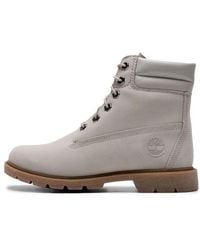 Timberland - (Wmns) Linden Woods 6 Inch Waterproof Boots 'Light' - Lyst