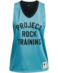 Under Armour - (Wmns) Project Rock Penny Mesh Reversible Tank - Lyst