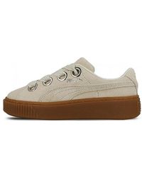 PUMA - (Wmns) Platform Kiss Suede '' - Lyst