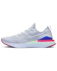 Nike - Epic React Flyknit 2 Running Shoe Blue - Lyst