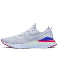 Nike - Epic React Flyknit 2 Running Shoe Blue - Lyst