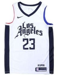Nike - Nba City Limited Sw Fan Edition 19-20 Season Los Angeles Clippers No. 23 Sports Basketball Jersey/Vest - Lyst