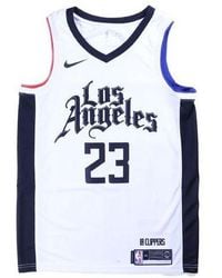 Nike - Nba City Limited Sw Fan Edition 19-20 Season Los Angeles Clippers No. 23 Sports Basketball Jersey/Vest - Lyst