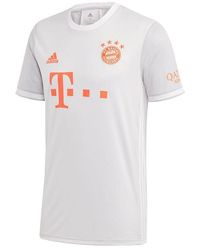 adidas - Fcb A Jsy Round Neck Sports Jersey Sw Fan Edition Bayern Munich Away - Lyst