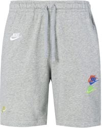 Nike - As Sportswear Spe+ Ft Short Fta Dk Heather - Lyst