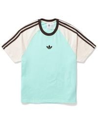 adidas - X Wales Bonner Short Sleeve T-Shirt 'Clear Mint' Ij8354 - Lyst