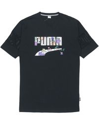 PUMA - (Wmns) Casual Sports Alphabet Printing Short Sleeve - Lyst