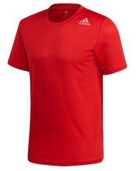 adidas - Soccer/Football Training Sports Round Neck Short Sleeve - Lyst