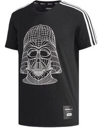 adidas - Neo M Sw Tee 5 Reflective Printing Round Neck Short Sleeve - Lyst