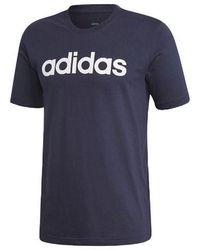 adidas - Lin Tee Sports Stylish Short Sleeve - Lyst