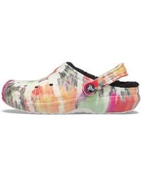 Crocs™ - Classic Clog Tie Dye Shoe Multi - Lyst