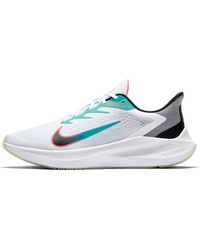 Nike - Air Zoom Winflo 7 'Flash Crimson Aqua' - Lyst