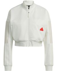 adidas - (Wmns) Cropped Track Top - Lyst