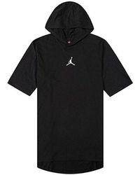 Nike - Athleisure Casual Sports Solid Color Hooded Short Sleeve T-Shirt '' - Lyst