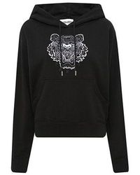 KENZO - (Wmns) Ss21 Tiger Head Embroidered Long Sleeves Hoodie - Lyst