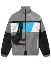 Nike - Ispa Series 3M Reflective Zipper Pocket Casual Jacket Windbreaker 'Wolf' - Lyst