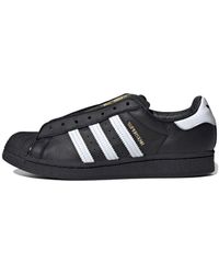 adidas - Superstar Laceless 'Core' - Lyst