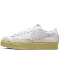 Nike - (Wmns) Blazer Low Platform Lemon Wash' - Lyst
