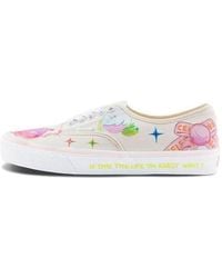 Vans - Nuttsh X Authentic Otw Art Collection 'Marshmallow' - Lyst