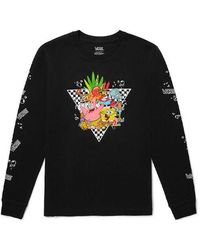 Vans - (Wmns) X Spongebob Squarepants Printing Round-Neck Sweateshirt - Lyst