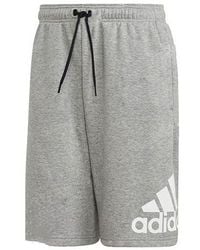 adidas - M Mh Bos Short Ft Logo Printing Sports Drawstring Shorts - Lyst