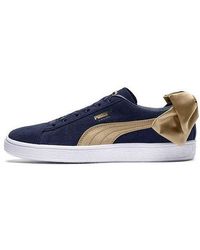 PUMA - (Wmns) Suede Bow Varsity 'Peacoat' - Lyst