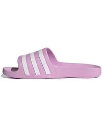 adidas - (Wmns) Adilette Adilette Aqua Slide 'Clear Lilac' - Lyst