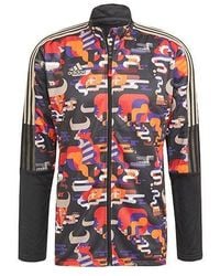 adidas - Iro Wrm Jktcny Casual Sports Soccer/Football Stand Collar Jacket - Lyst