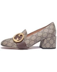 Gucci - (Wmns) Blondie Pump Gg Supreme Canvas Ebony' - Lyst