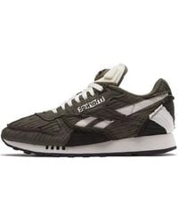Reebok - Market X Classic Leather Pump 'Army' - Lyst