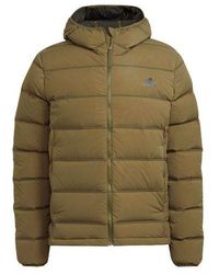 adidas - Helionic S H J Outdoor Stay Warm Hooded Down Jacket - Lyst