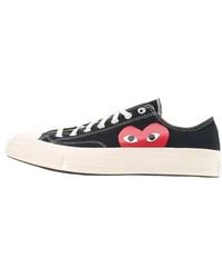 Converse - X Comme Des Garcons Play Chuck 70 Low - Lyst