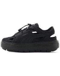 PUMA - (Wmns) Basket Platform Trace Light Mule - Lyst