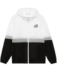 Li-ning - Logo Color Block Woven Windbreaker - Lyst