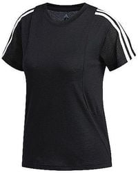 adidas - (Wmns) Training Round Neck Pullover Short Sleeve - Lyst