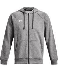 Under Armour - Under Armor Rival Fleece Hooded Jacket 'Heather' - Lyst