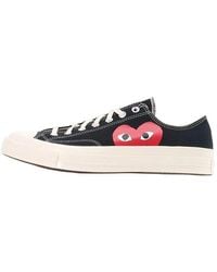 Converse - X Comme Des Garcons Play Chuck 70 Low - Lyst