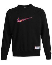 Nike - Sportswear Front Swoosh Casual Sports Crew-Neck - Lyst
