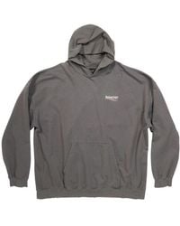 Balenciaga - Political Campaign Large Fit Hoodie - Lyst