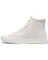 Converse - Pop Trading Company X Jack Purcell High 'Egret' - Lyst