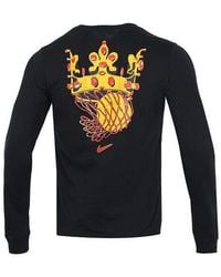 Nike - Lebron Sfg Basketball Sports Printing Round Neck Long Sleeves T-Shirt - Lyst