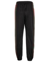 Gucci - Plain Knit Side Colored Striped jogging Casual Trousers - Lyst