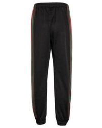 Gucci - Plain Knit Side Colored Striped Jogging Casual Trousers For - Lyst