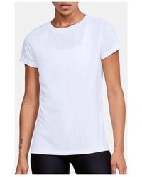 Under Armour - (Wmns) Velocity Solid Crew Short Sleeve T-Shirt - Lyst