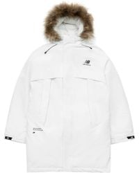 New Balance - Long Puff Down Jacket - Lyst