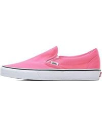 Vans - Slip-On Minimalistic Cozy Low Tops Casual Skateboarding Shoes - Lyst
