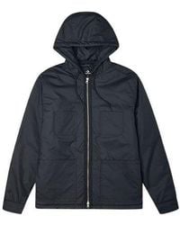 Converse - Casual Sports Cargo Hooded Long Sleeves Padded Jacket - Lyst