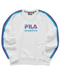 Fila - (Wmns) Fila Athleisure Sports Round Neck Pullover - Lyst