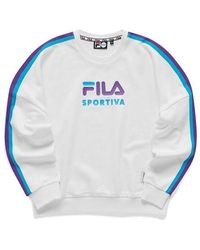 Fila - (Wmns) Fila Athleisure Sports Round Neck Pullover - Lyst